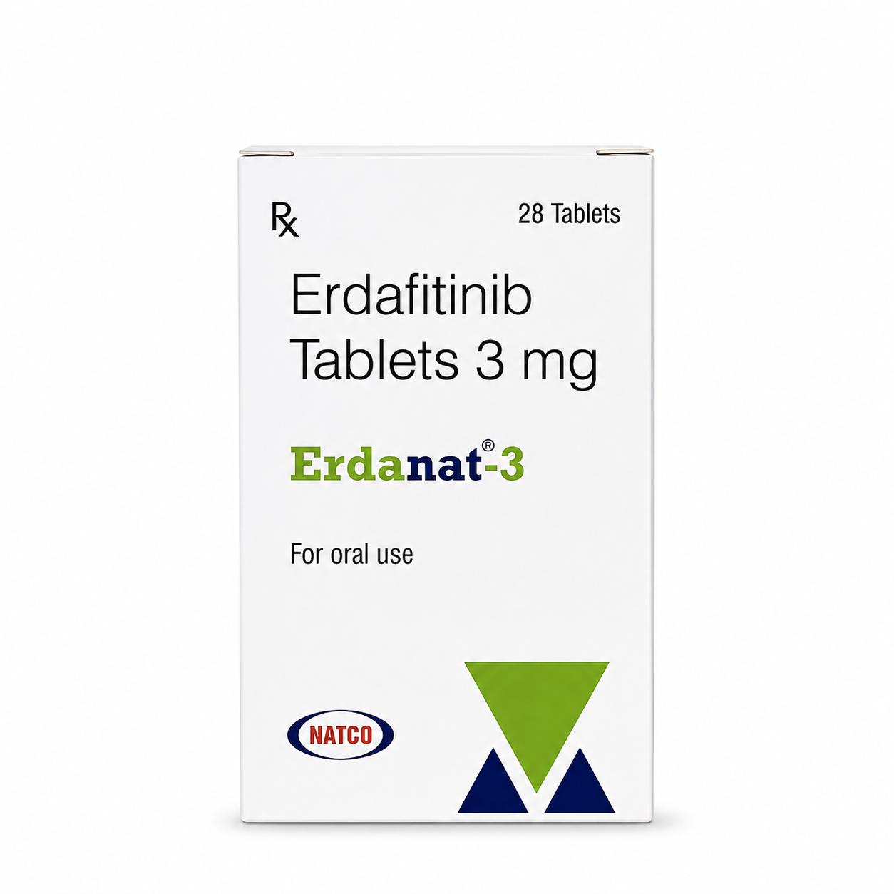 Erdanat-3 (Erdafitinib Tablets 3 mg) 1 Erdanat-3 (Erdafitinib Tablets 3 mg)